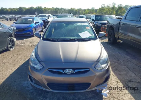 2013 Hyundai Accent Gls from USA, damaged, VIN KMHCT4AE9DU486128